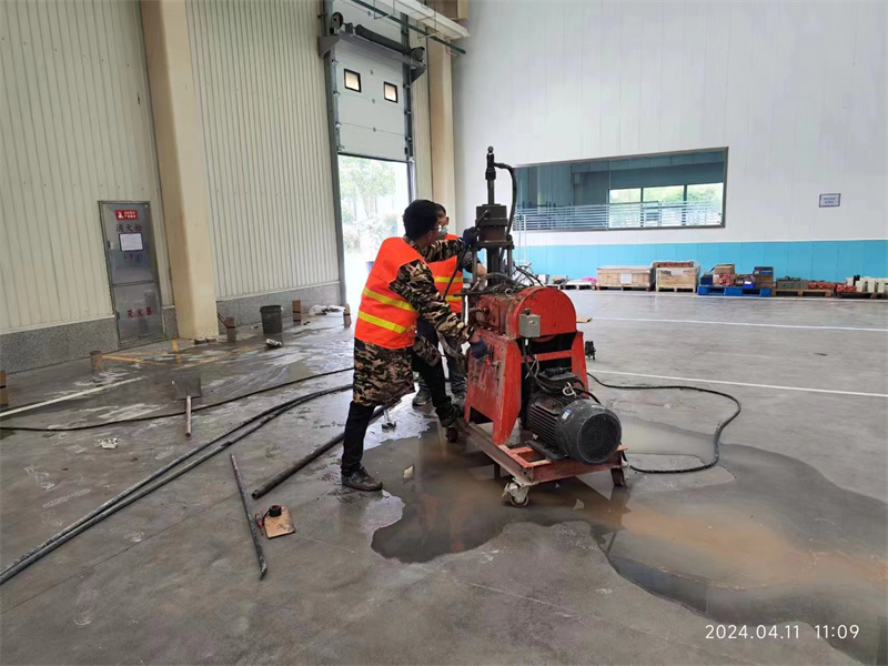 祥符厂房地面下沉塌陷注浆加固施工